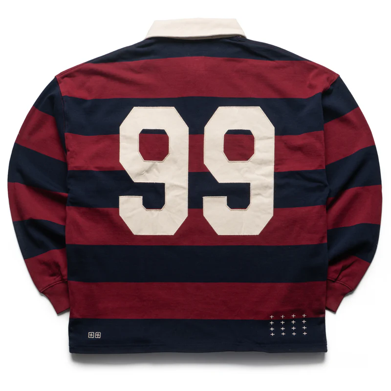 Ksubi Rugged Rugby Jersey - Fire Fade
