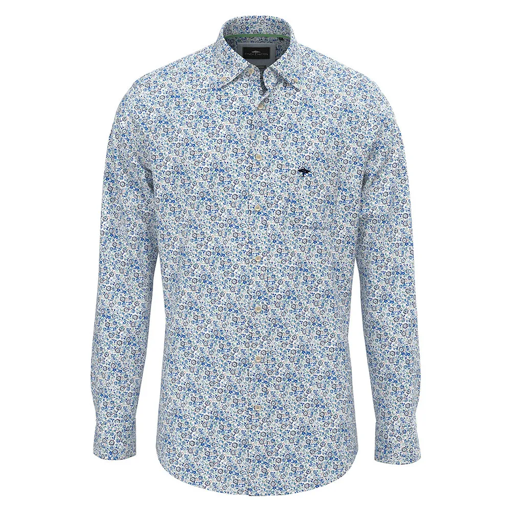 Fynch Hatton Summer Flower Print long sleeve shirt