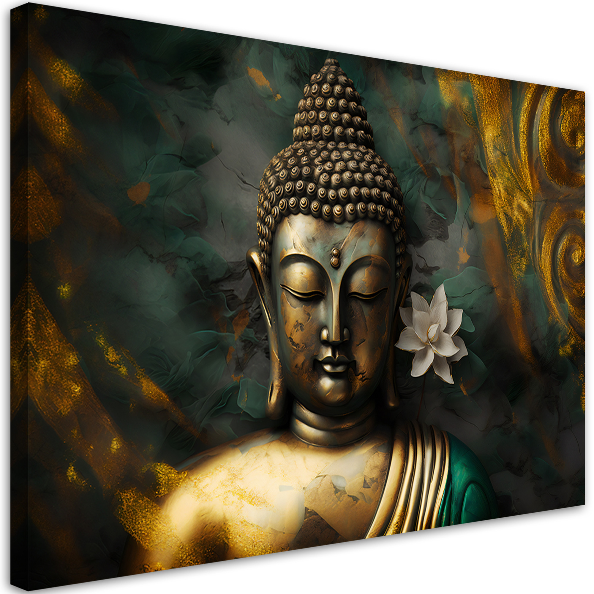 Feeby Obraz na płótnie, Budda Abstrakcja Zen 60x40
