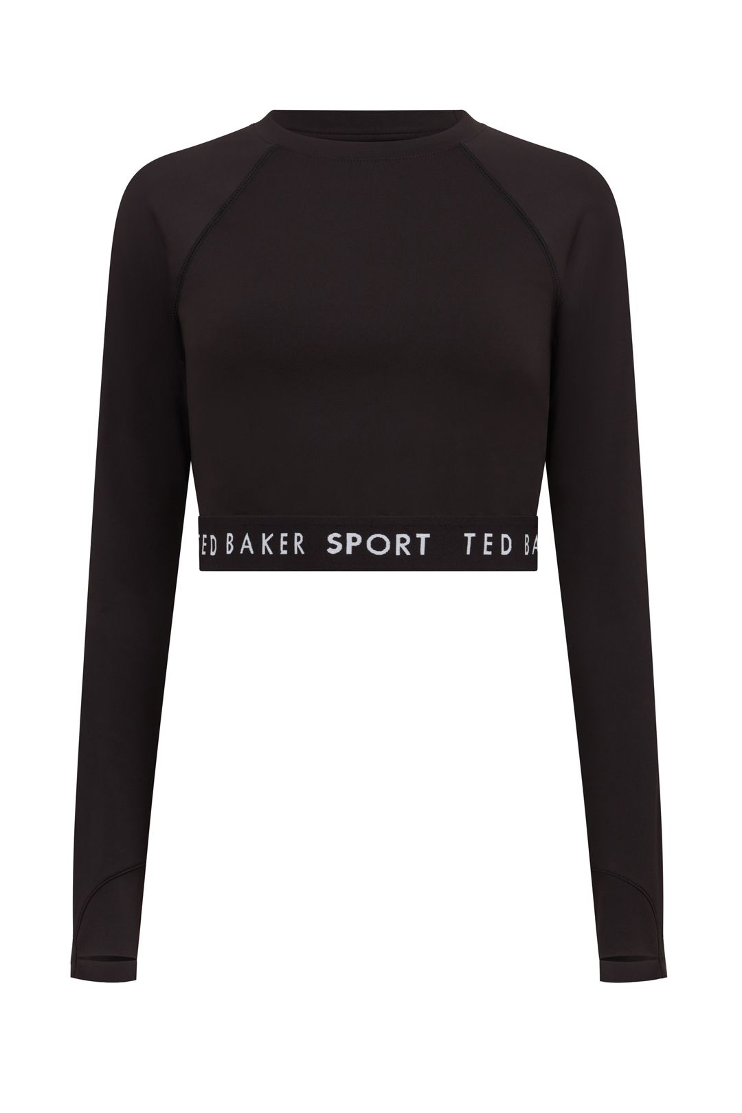 Ted Baker Tb Sport Victoria Essentials Long Sleeve Top Black