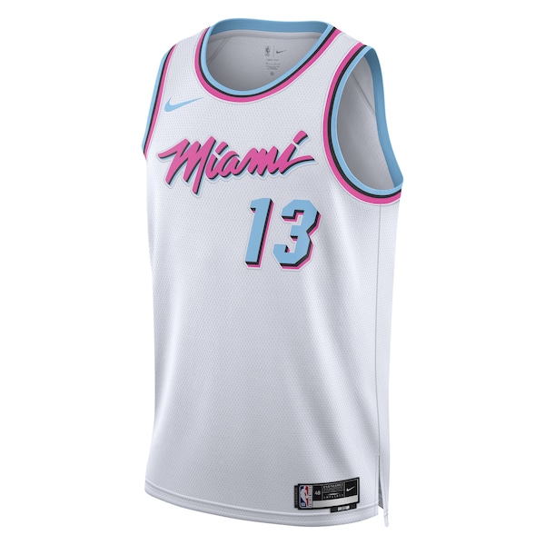 Bam Adebayo Miami Heat Nike Unisex 2024/25 Swingman Player Jersey - City Edition - White