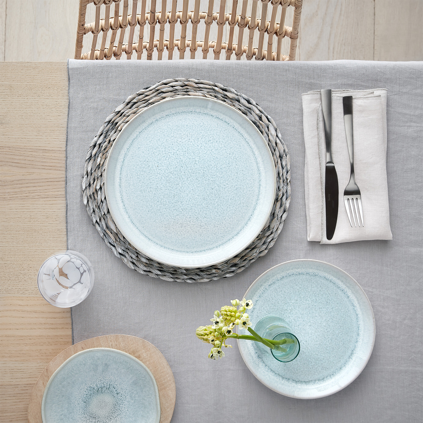 Kiln Green 12 Piece Dinner Set