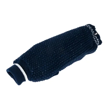 TIAKI Reflective Knit Dog Jumper - Dark Blue