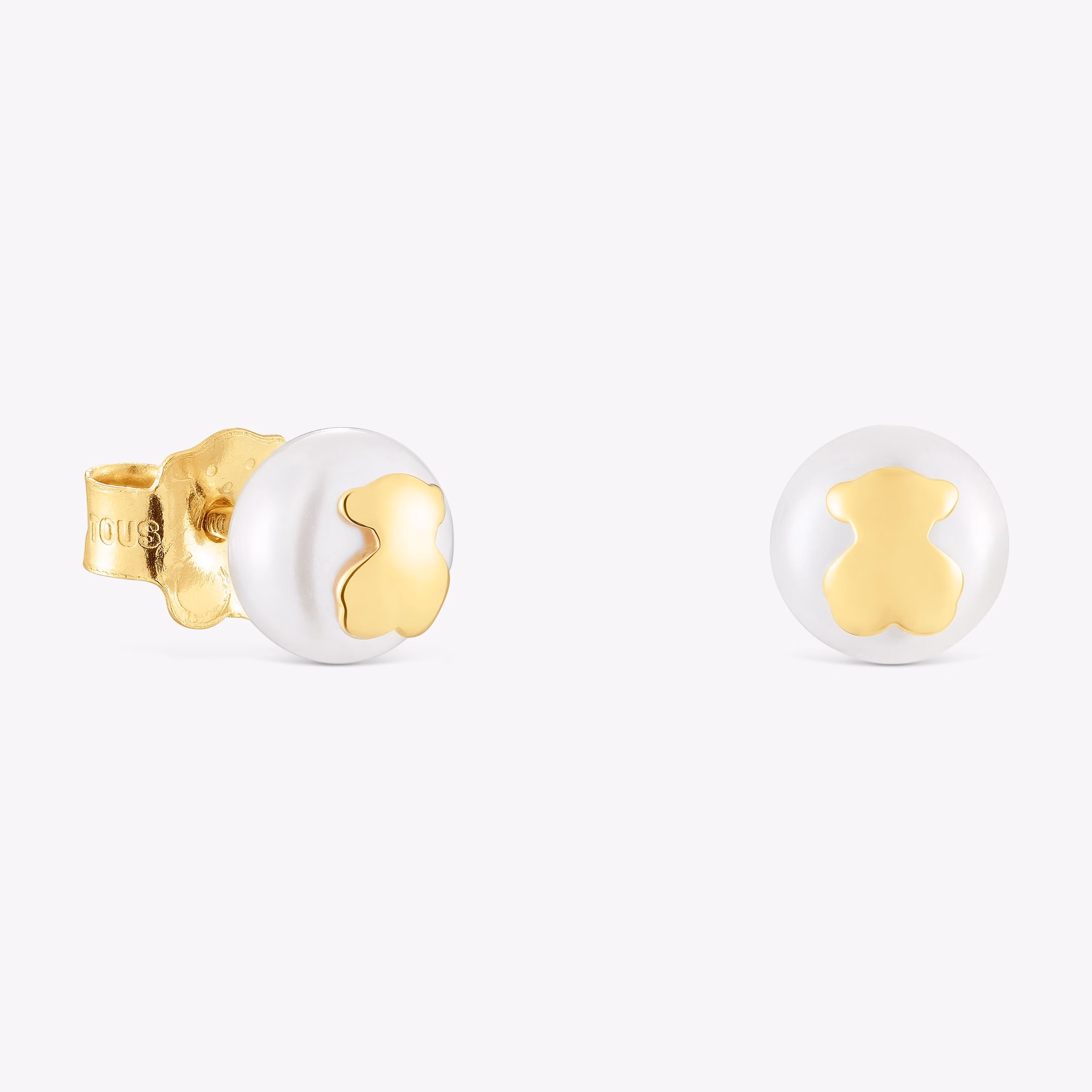 Pendientes de oro y perla cultivada Sweet Dolls