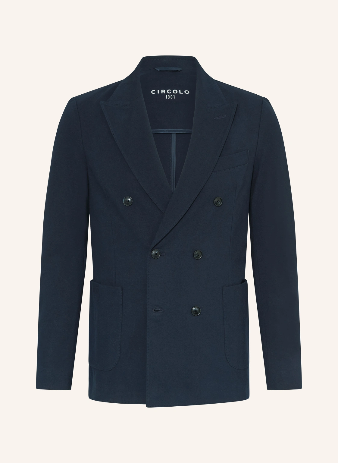 CIRCOLO 1901 Anzugsakko Slim Fit aus Jersey