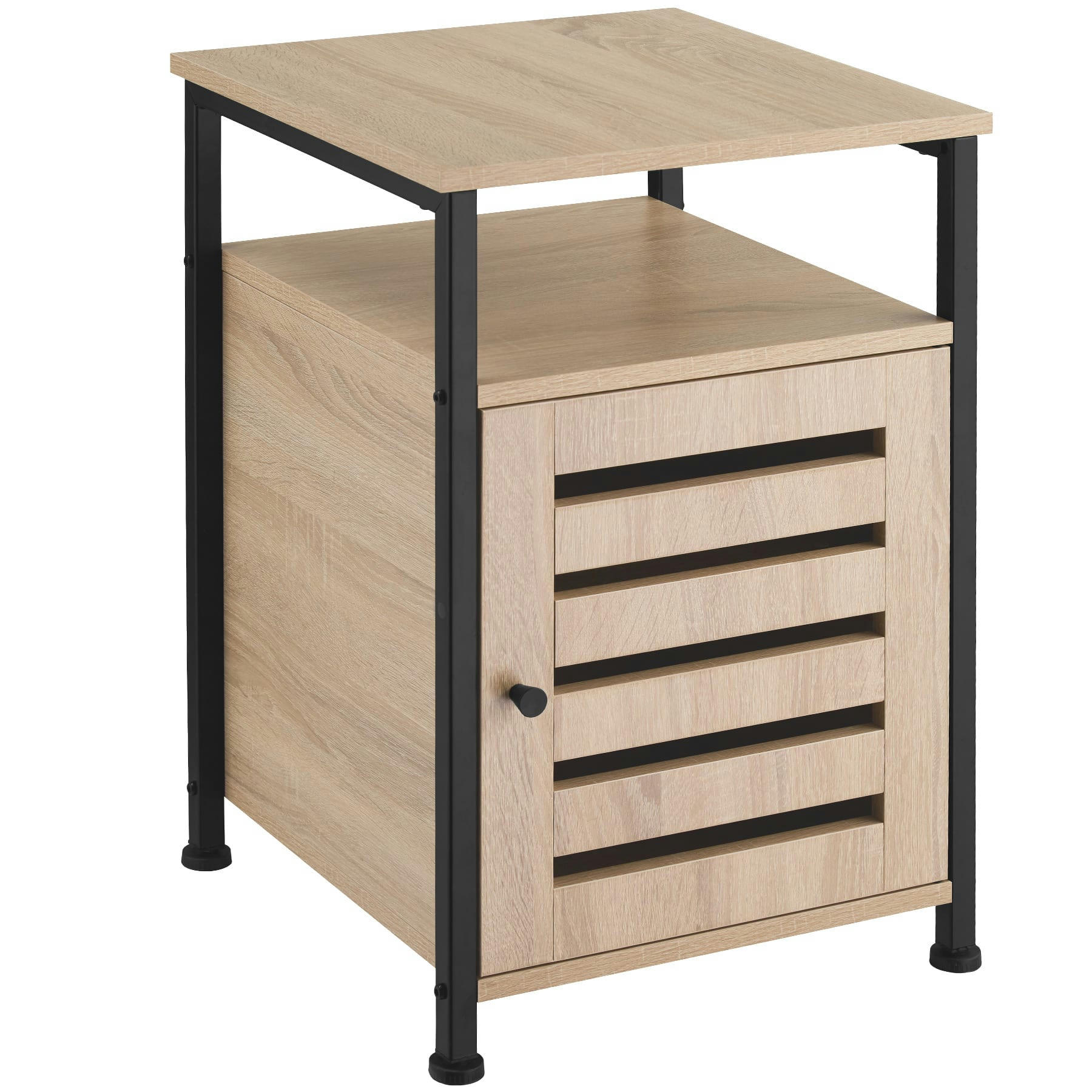 - Armoire d'appoint Style industriel Bois clair industriel, Chêne Sonoma