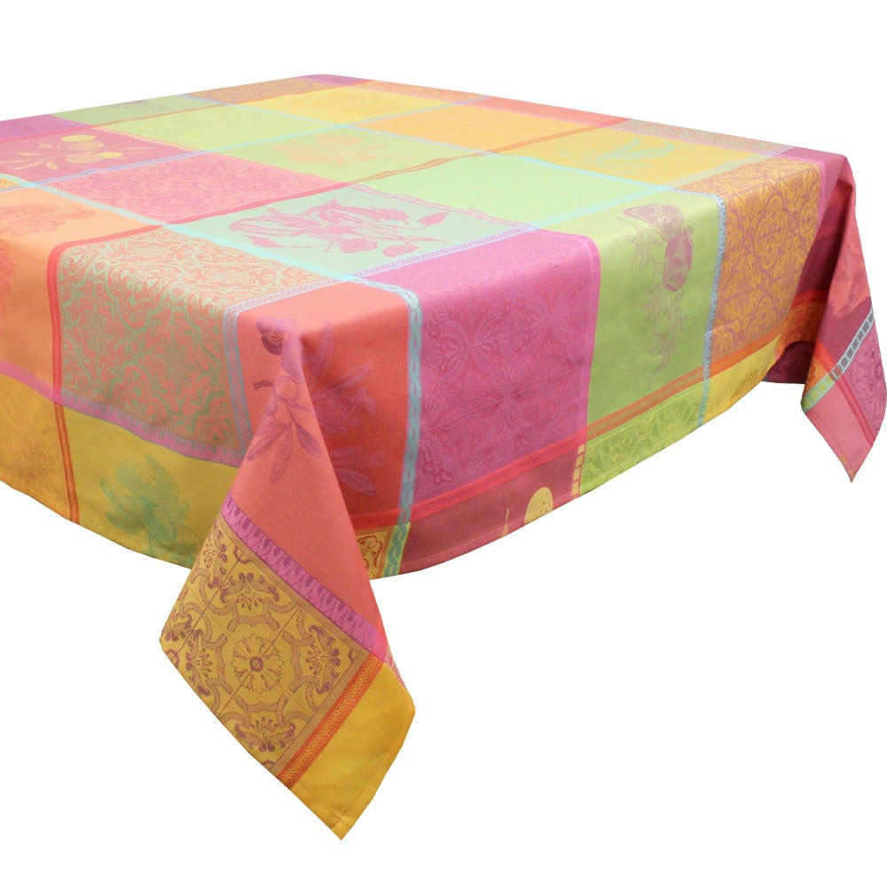 MILLE TUTTI FRUTTI SMOOTHIE - Nappe carrée  pur coton multicolore 89x89 cm