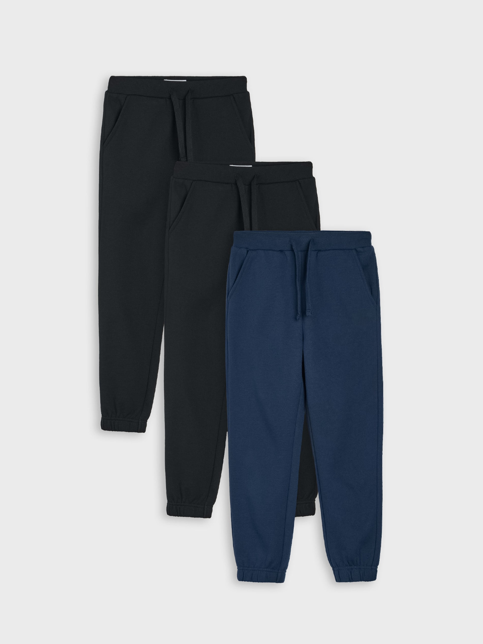 Spodnie dresowe jogger 3 pack