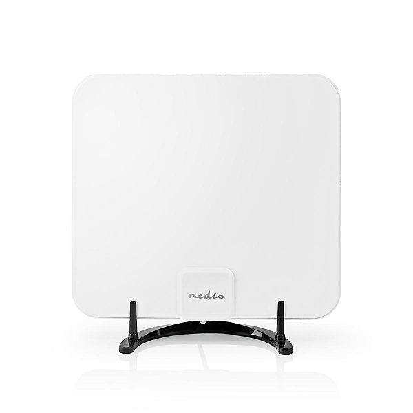 Antenne HDTV d'Intérieur0 - 25 kmGain de 30 dBFMVHFUHFBlanche NEDIS