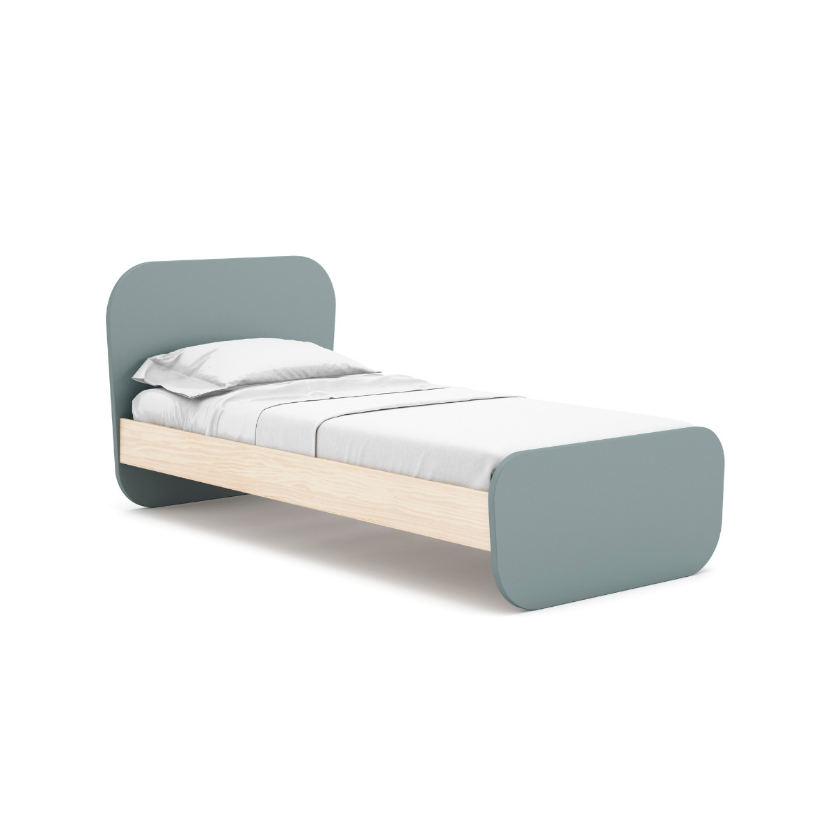 Calicosy - SIMON Bed - Groen - 195,4x106,5x90 cm