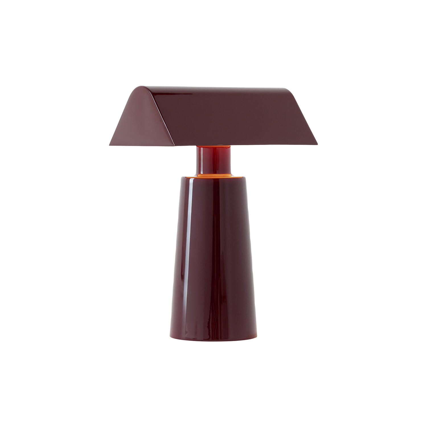 Caret MF1 Portable bordlampe, dark burgundy