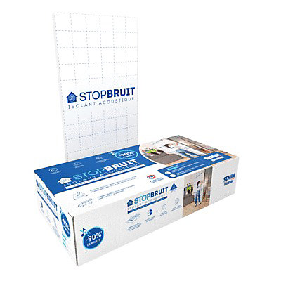 Panneau acoustique vendu par 6 Stop Bruit – 120 × 60 cm, épaisseur 45 mm