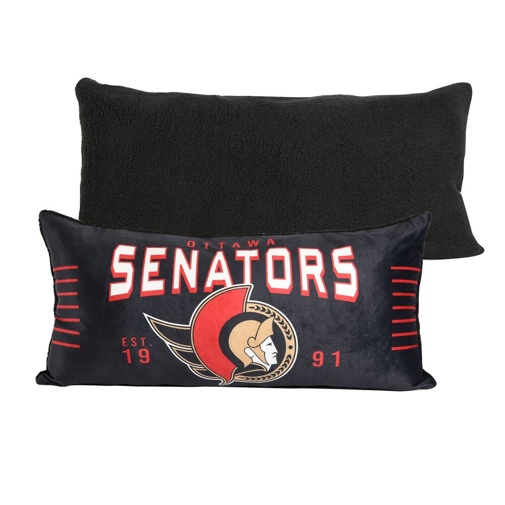 NHL Ottawa Senators Officially Licensed Hockey Body Pillow, 18-in x 36-in