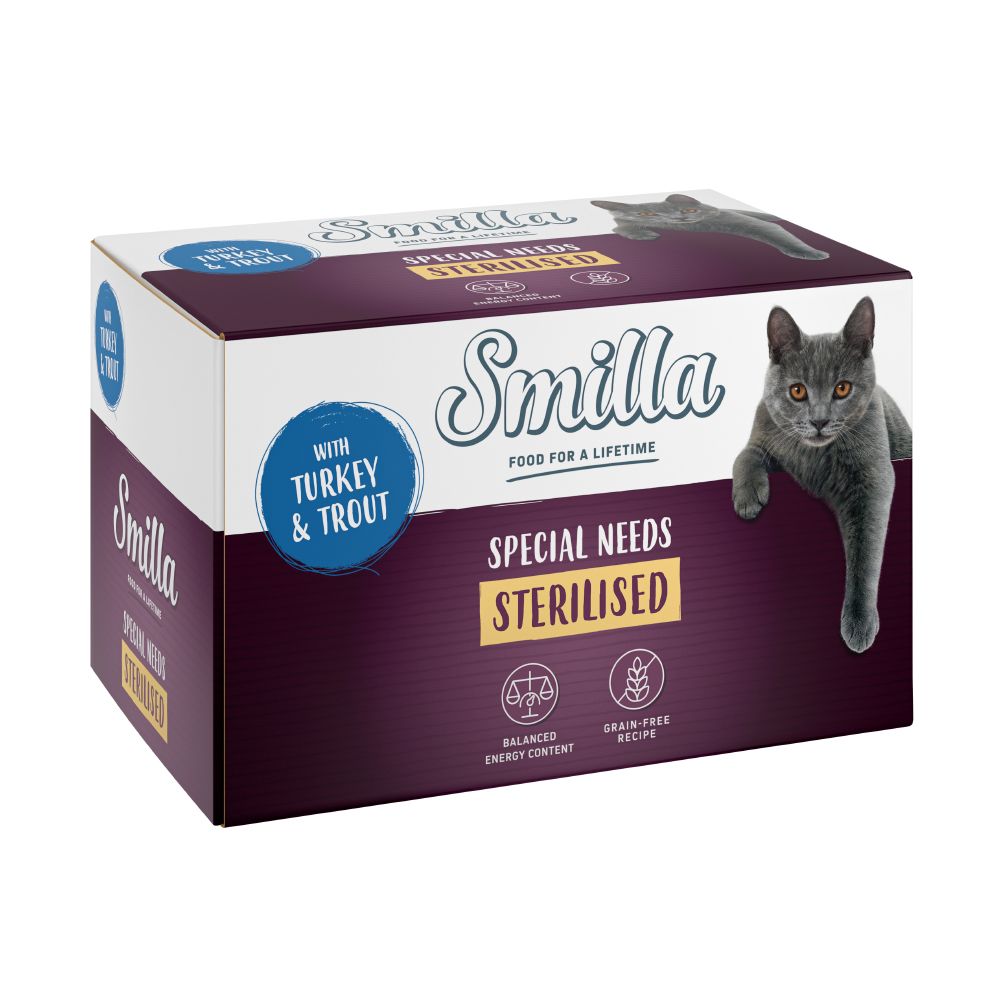 Smilla Adult Sterilised Trays Saver Pack 24 x 100g