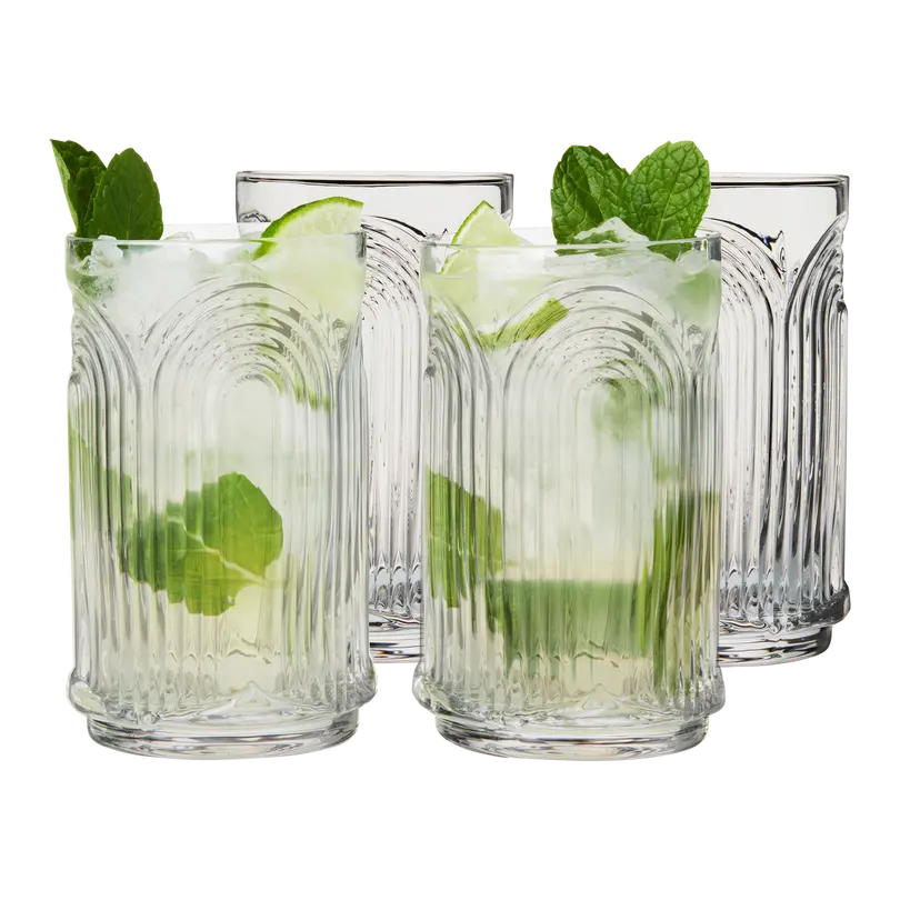 Longdrinkglas-Set 4-teilig Beau