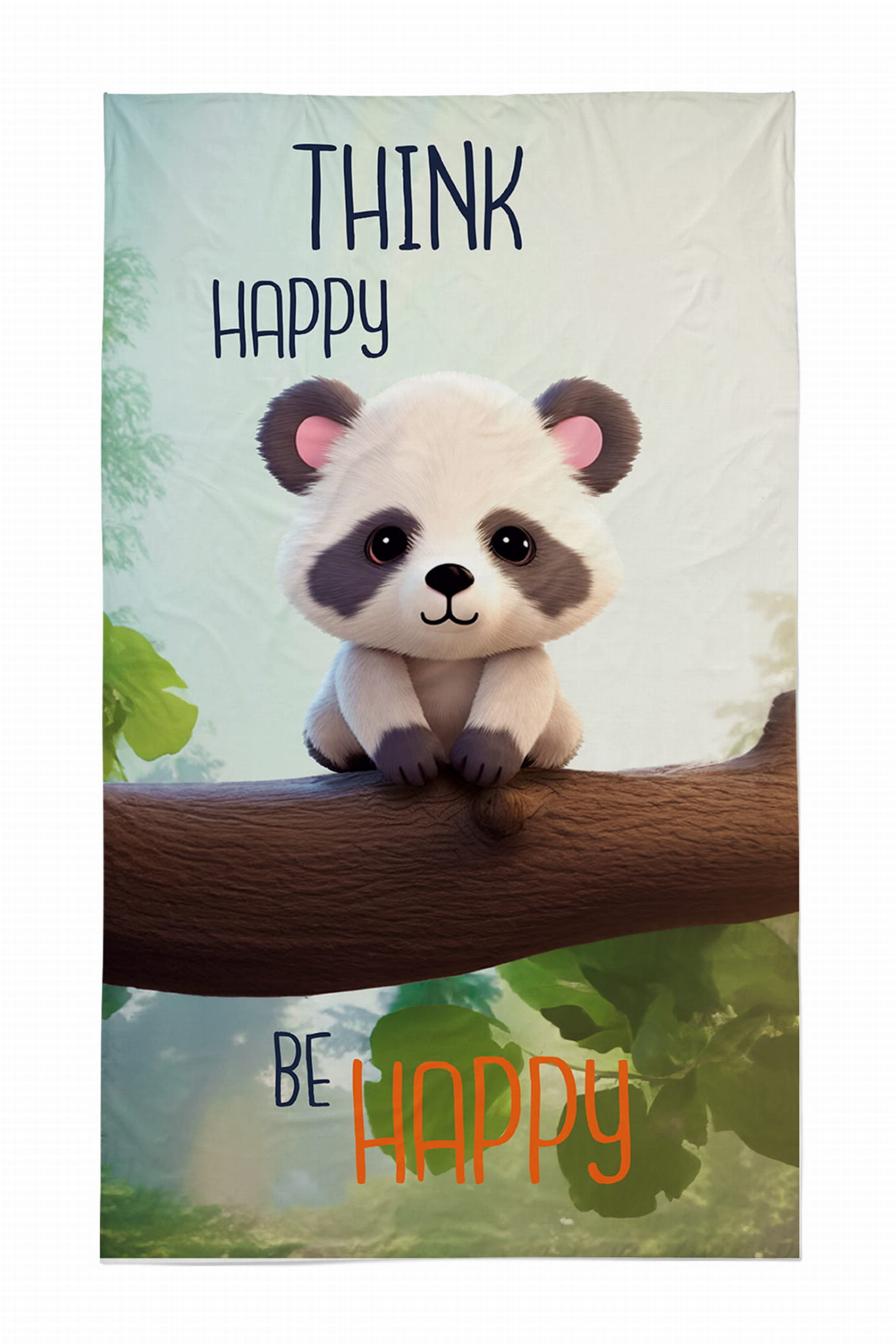 Ręczniczek do przedszkola Panda 30x50 Detexpol