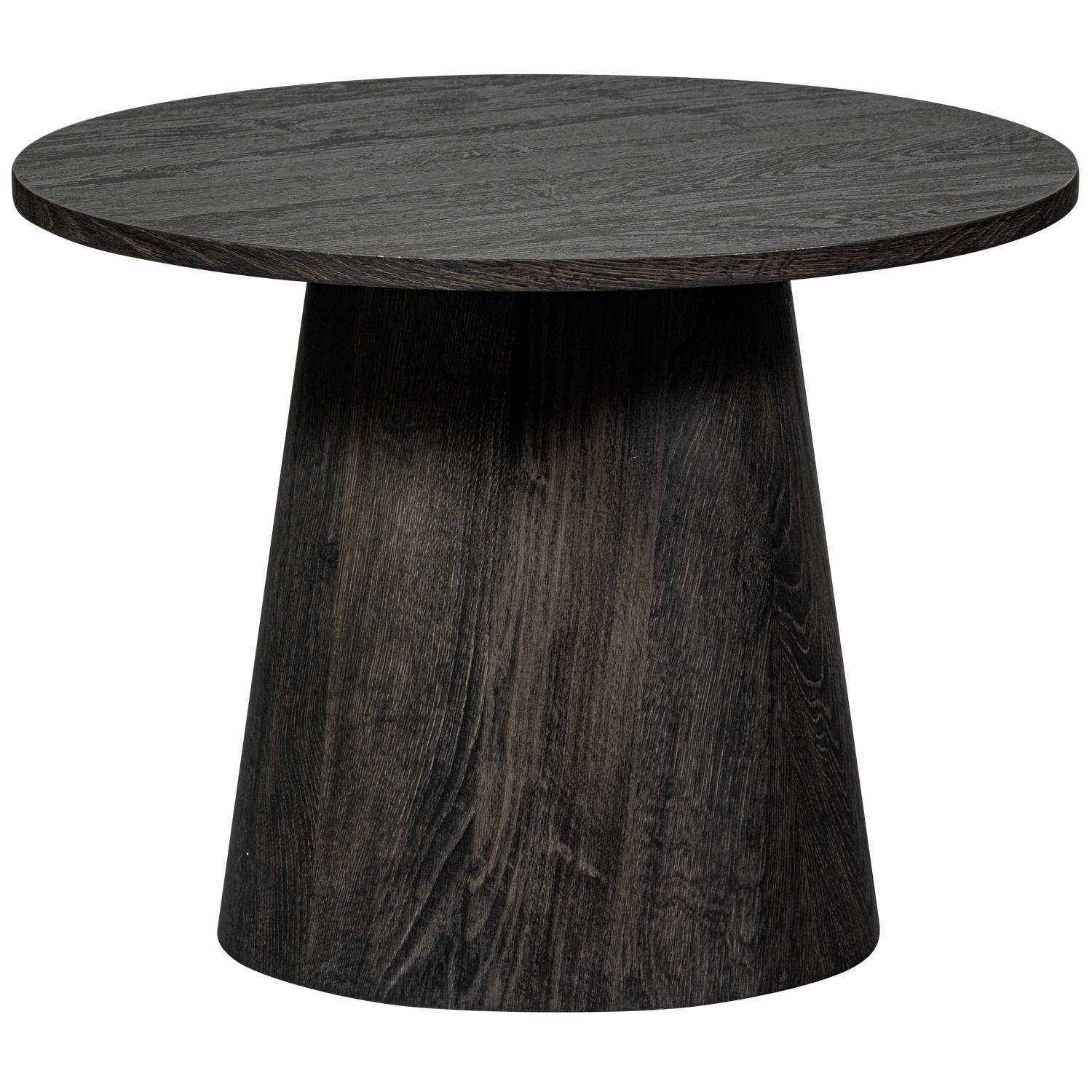 WOOOD Maan Salontafel - MDF - Donkerbruin - 45x60x60