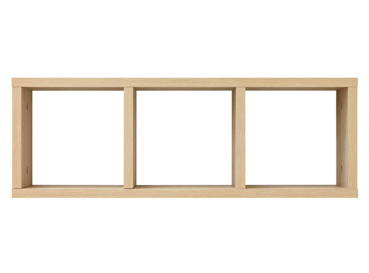 JORT - Étagère en panneaux de particules blanc