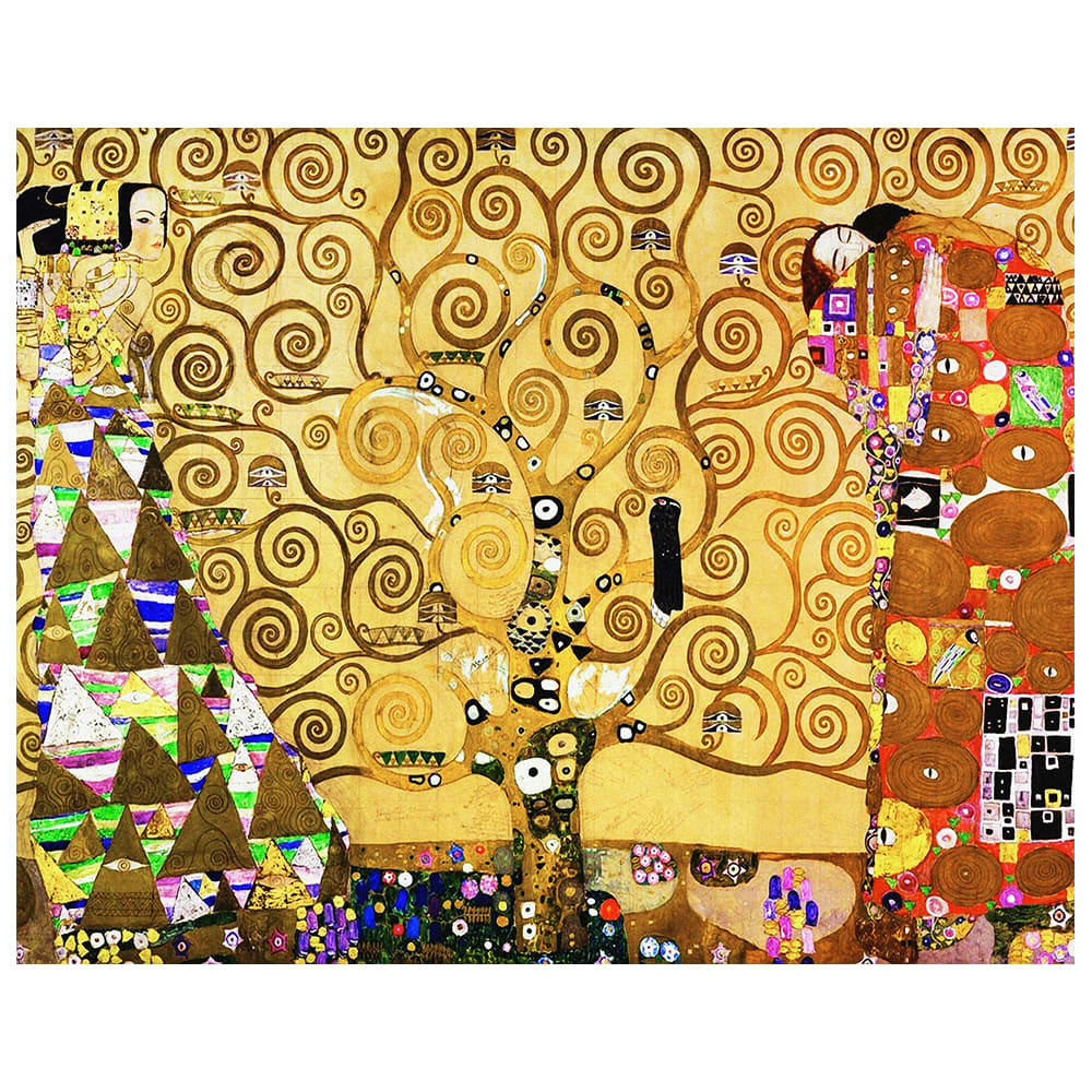 - Tableau impression sur toile L'Arbre de Vie Gustav Klimt 40x50cm