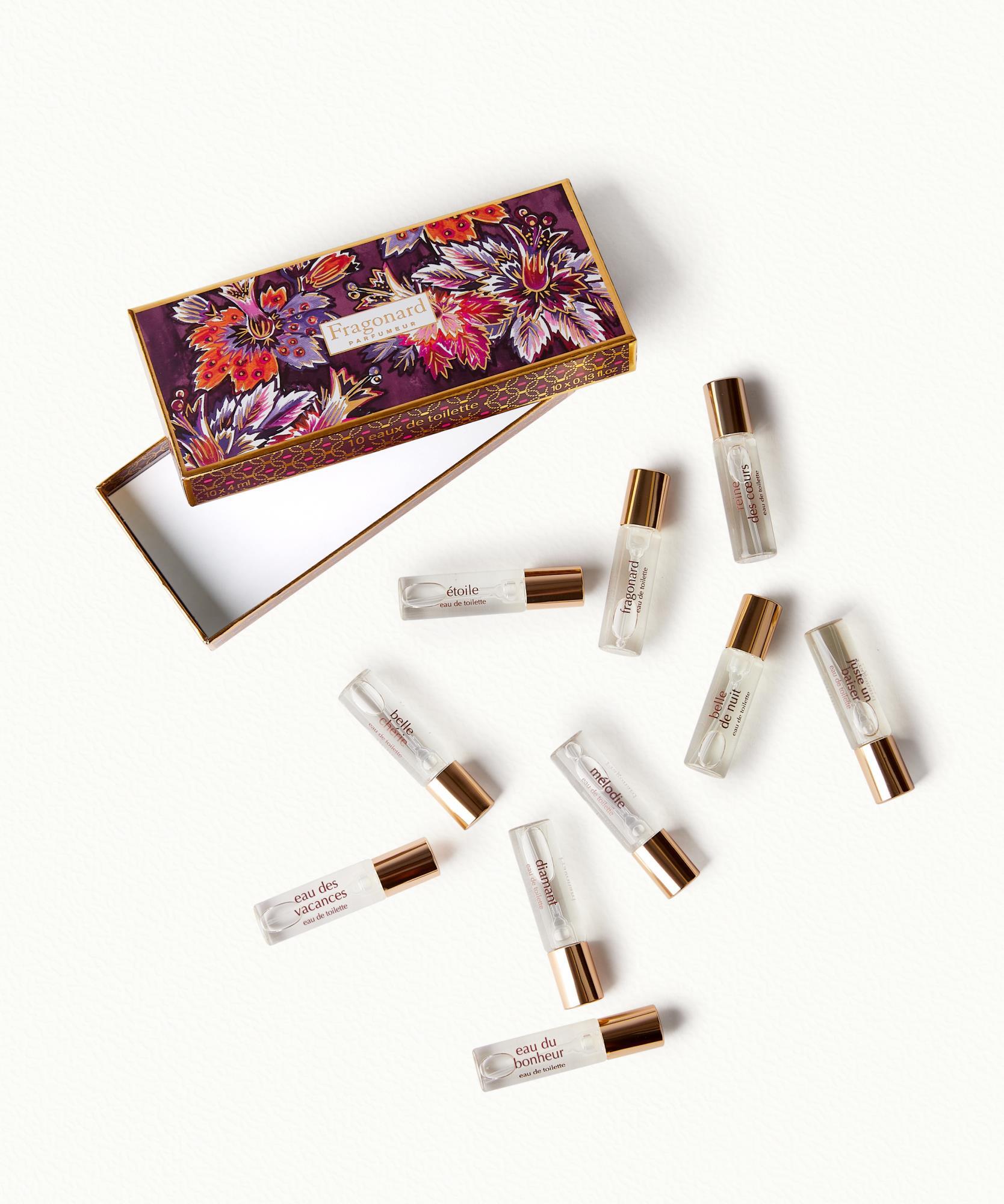 Coffret Femme - 10 Eaux de toilette