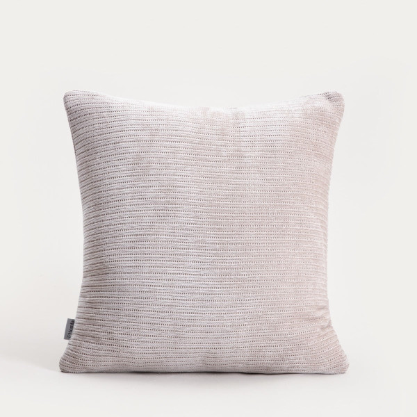 Poszewka CHENILLE szenilowa taupe 45x45cm HOMLA