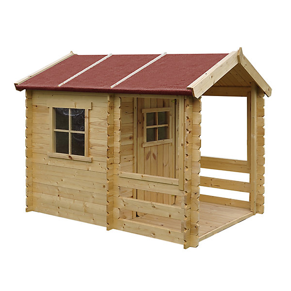 Maison en bois pour enfants - 182x146xH145cm/1.1m2 - M501A - Timbela