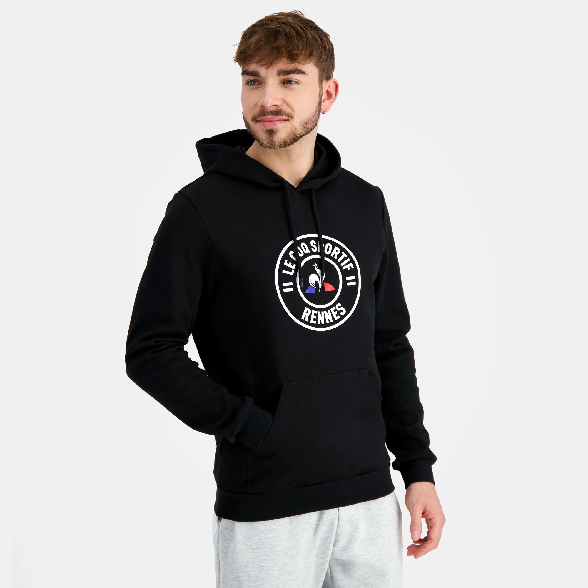 2310716-Hoody VILLE Rennes N°1 M black | Sweat à capuche Unisexe