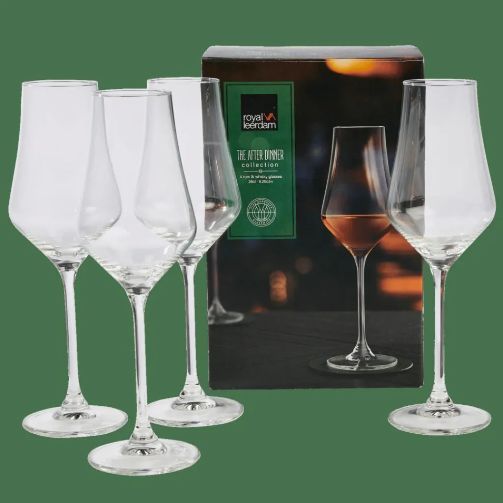 Verres À Cocktail^CASA AFTER DINNER Verre à Whisky Set De 4 Transparent