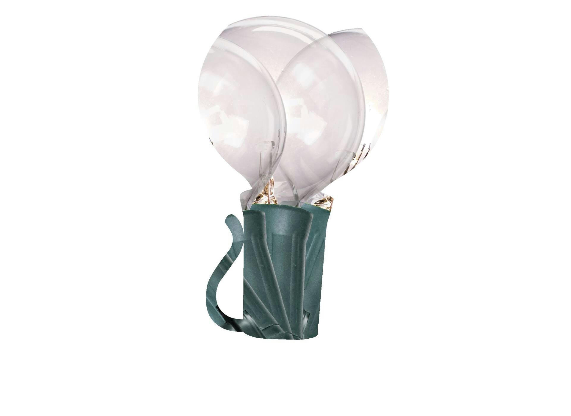 CANVAS Indoor/Outdoor Clear White Incandescent Plug-In Luna String Lights, 11.3-m