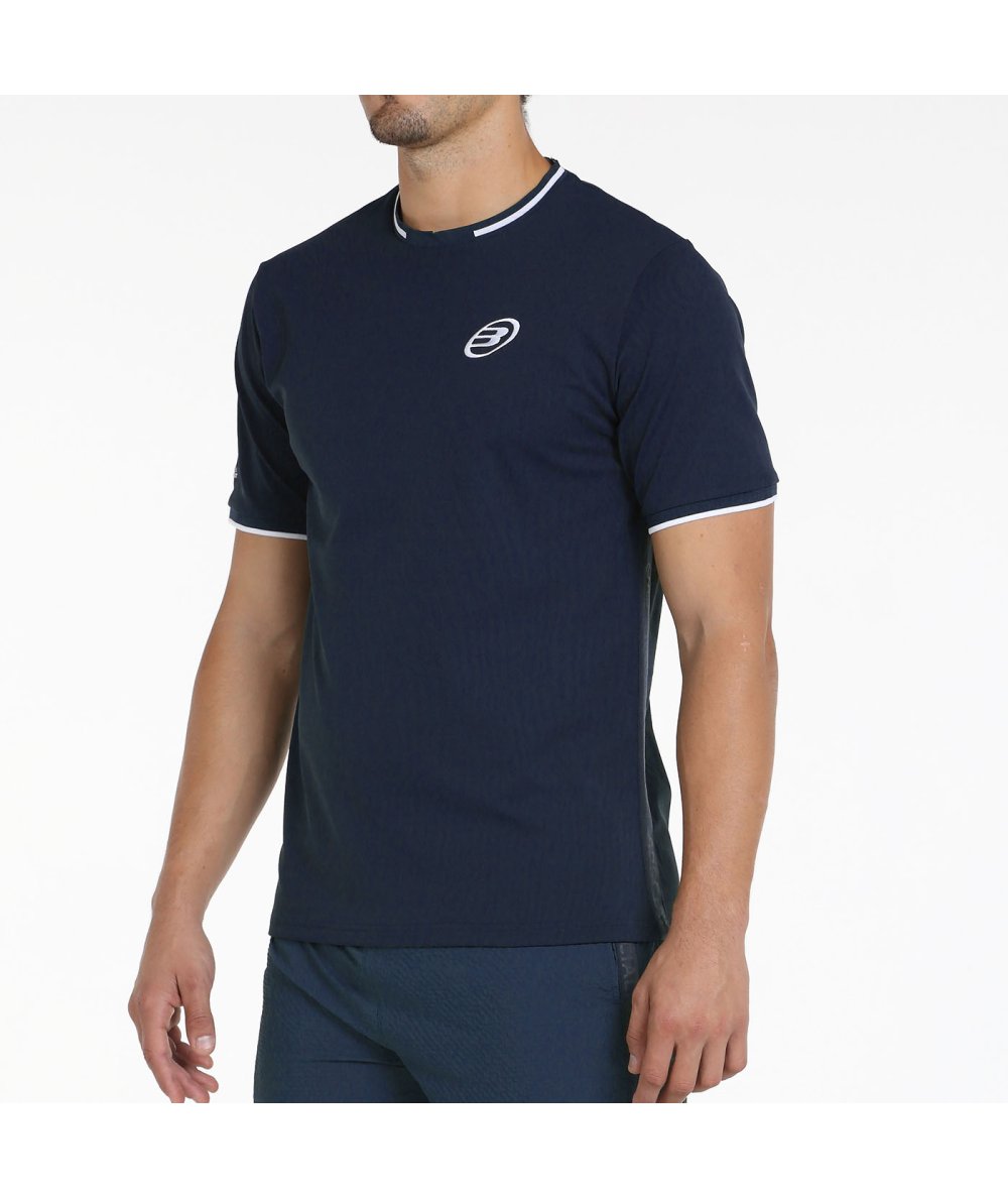 CAMISETA BULLPADEL LOUREN 25V AZUL MARINO