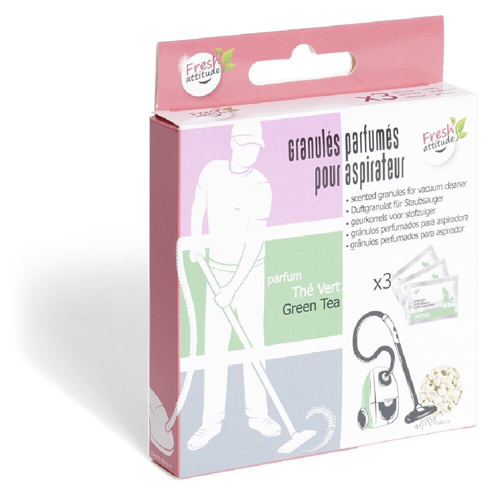 Désodorisant pour aspirateur Perlite senteur thé vert