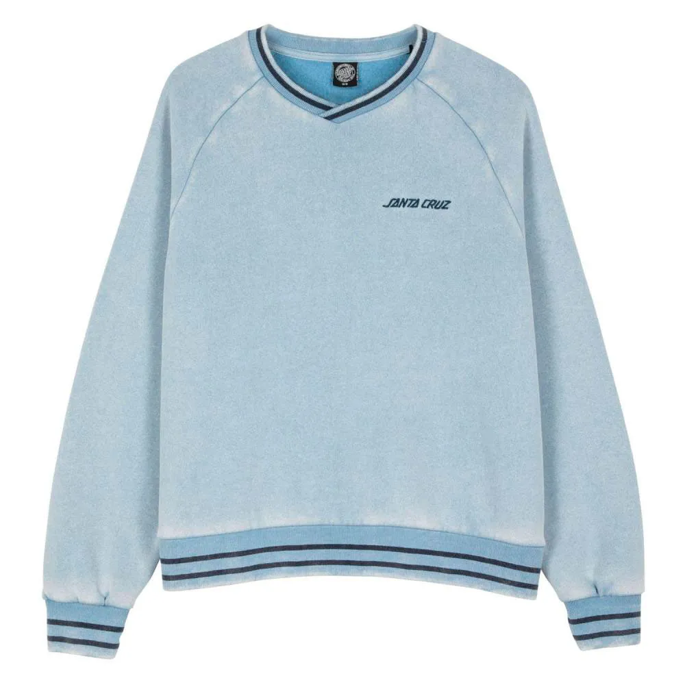 Santa Cruz Crew strip emb sweatshirt