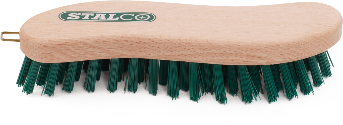 Szczotka do szorowania ręcznego 215 mm , PET 25mm STALCO S-47760