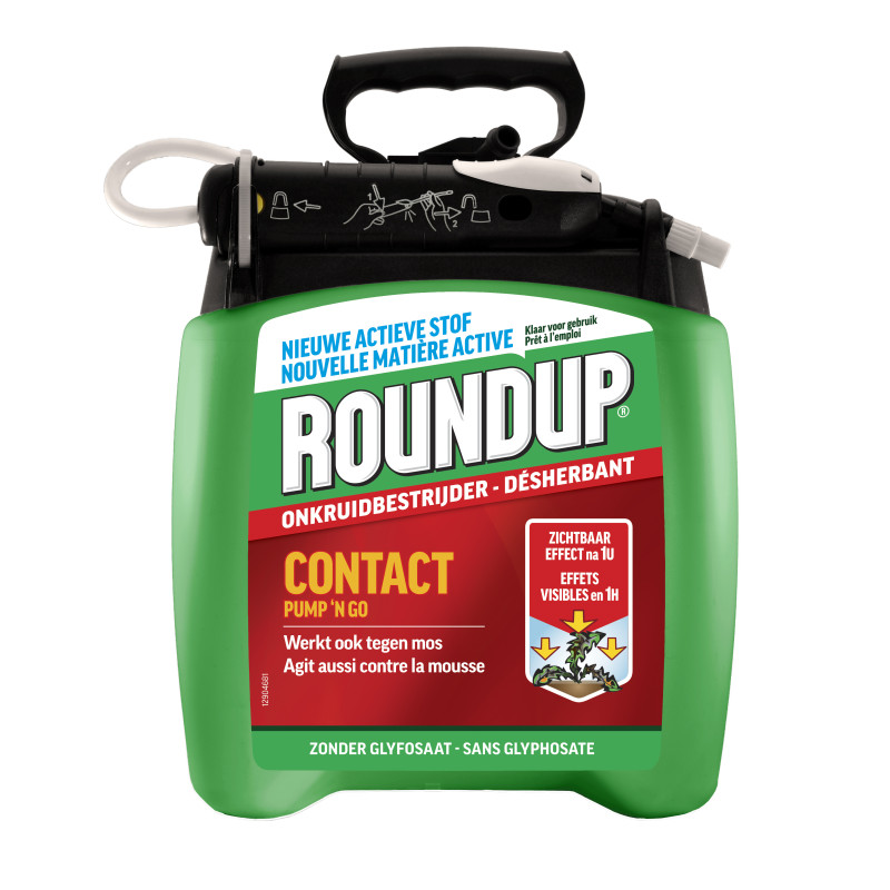 Désherbant et anti-mousse Contact Pump 'N Go 5 L ROUNDUP