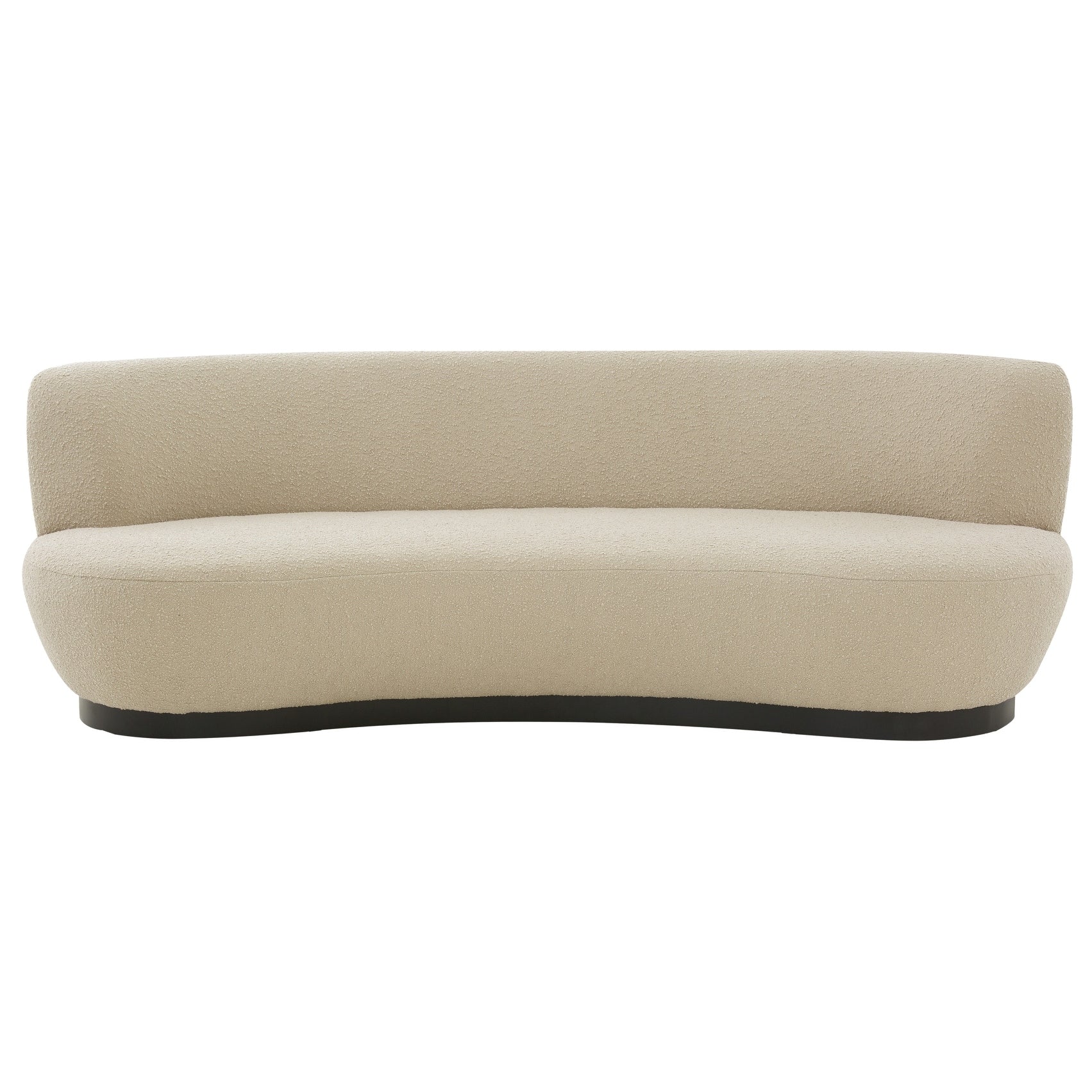 SAFAVIEH Couture Stevie Curved Back Sofa - 89W x 40D x 30H