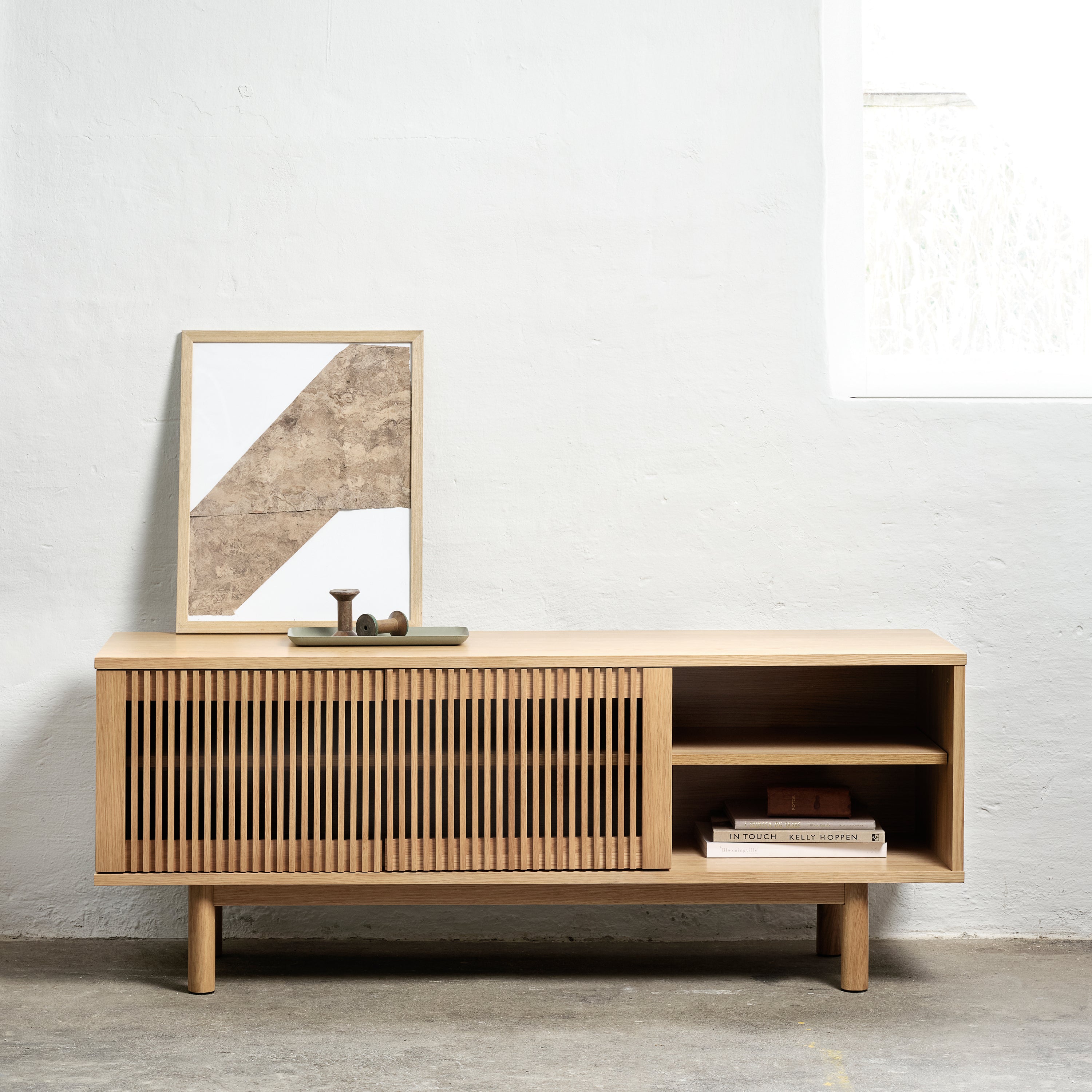 by fonQ Folk Tv-meubel - Naturel Eiken