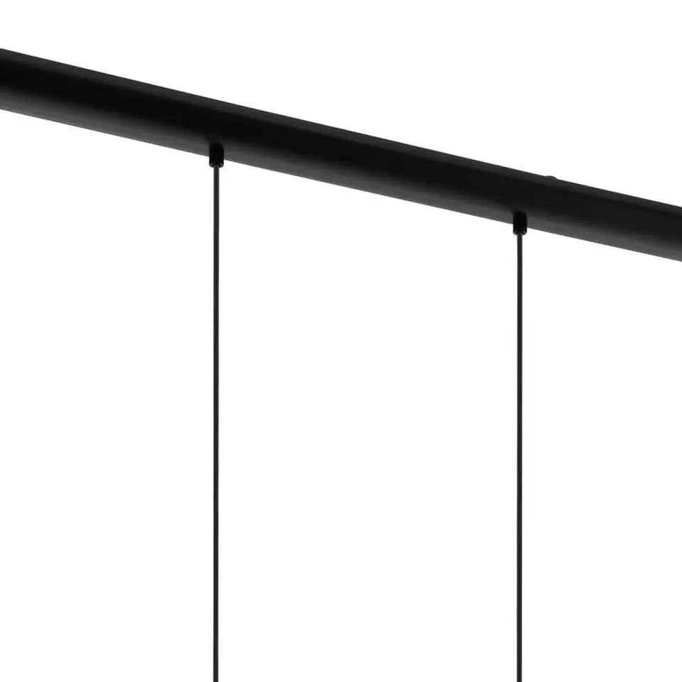 EGLOLittletonHanglamp-E27-116cm-Zwart/Bruin