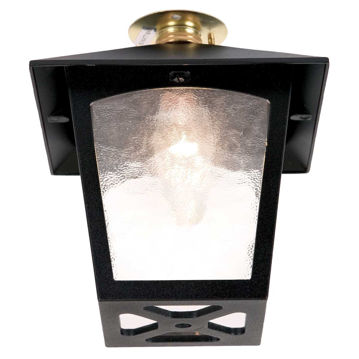 Lampa sufitowa zewnętrzna York czarna 1 x B22 x 60W IP20 Elstead