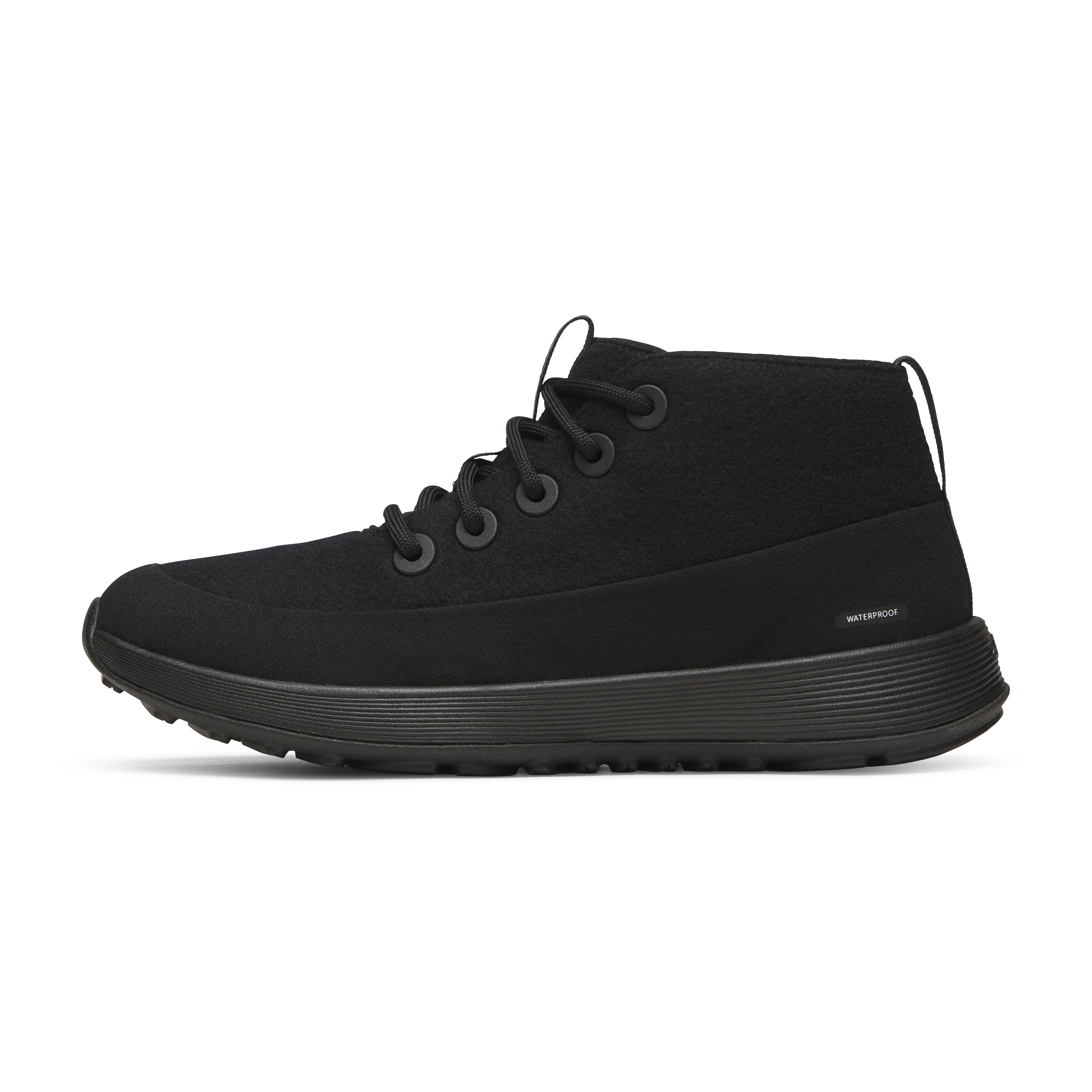Women's Wool Runner NZ Mid Waterproof - Natural Black (Natural Black Sole)