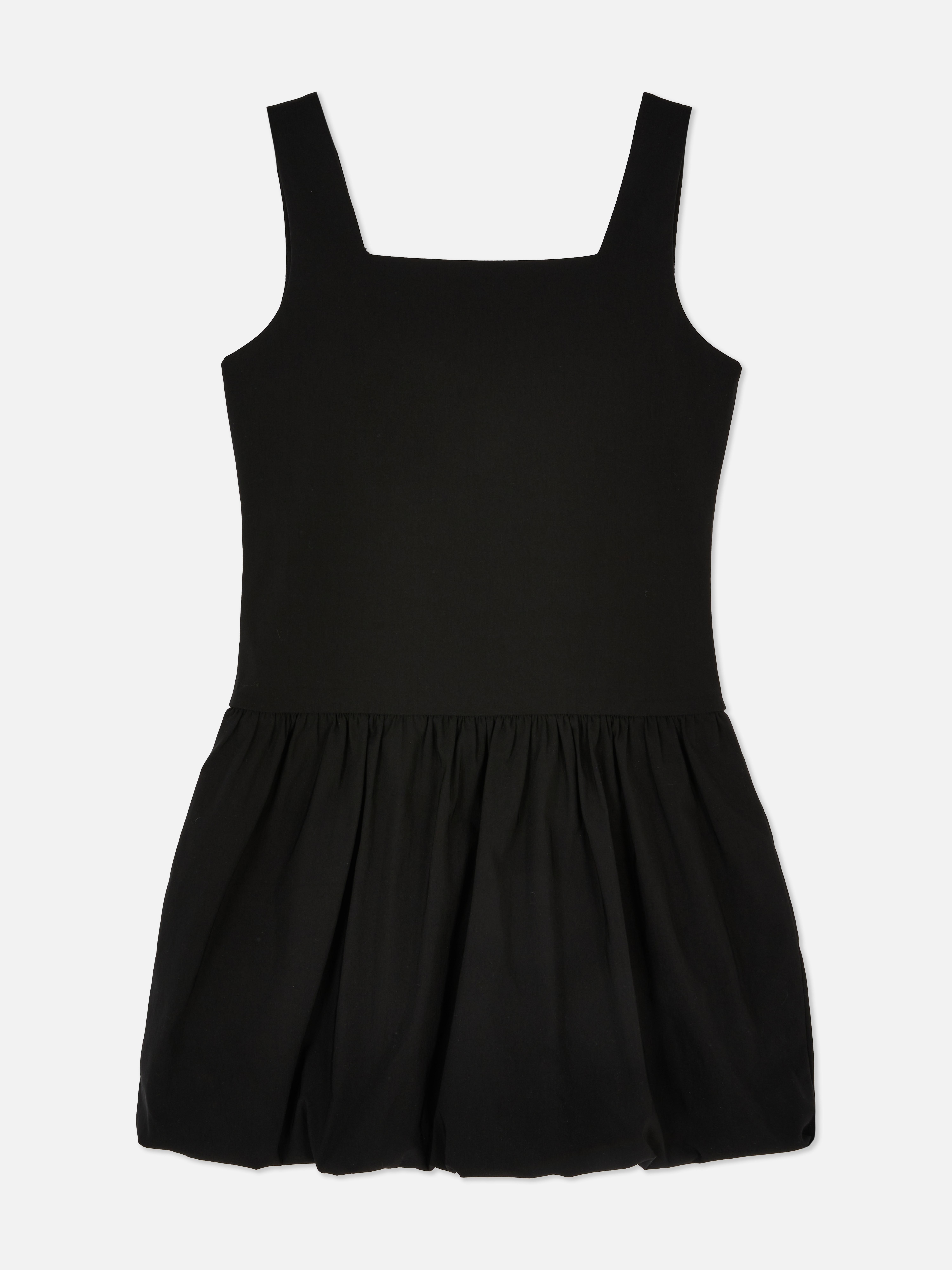 7-15yrs | Bow Square Neck Dress