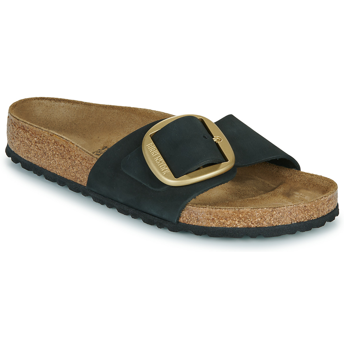 BIRKENSTOCK - Madrid Big Buckle - Nubuck /  black / Regular