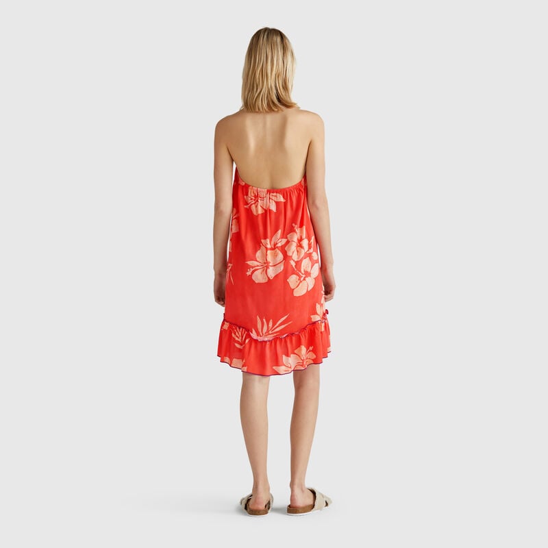 Dress with flower print