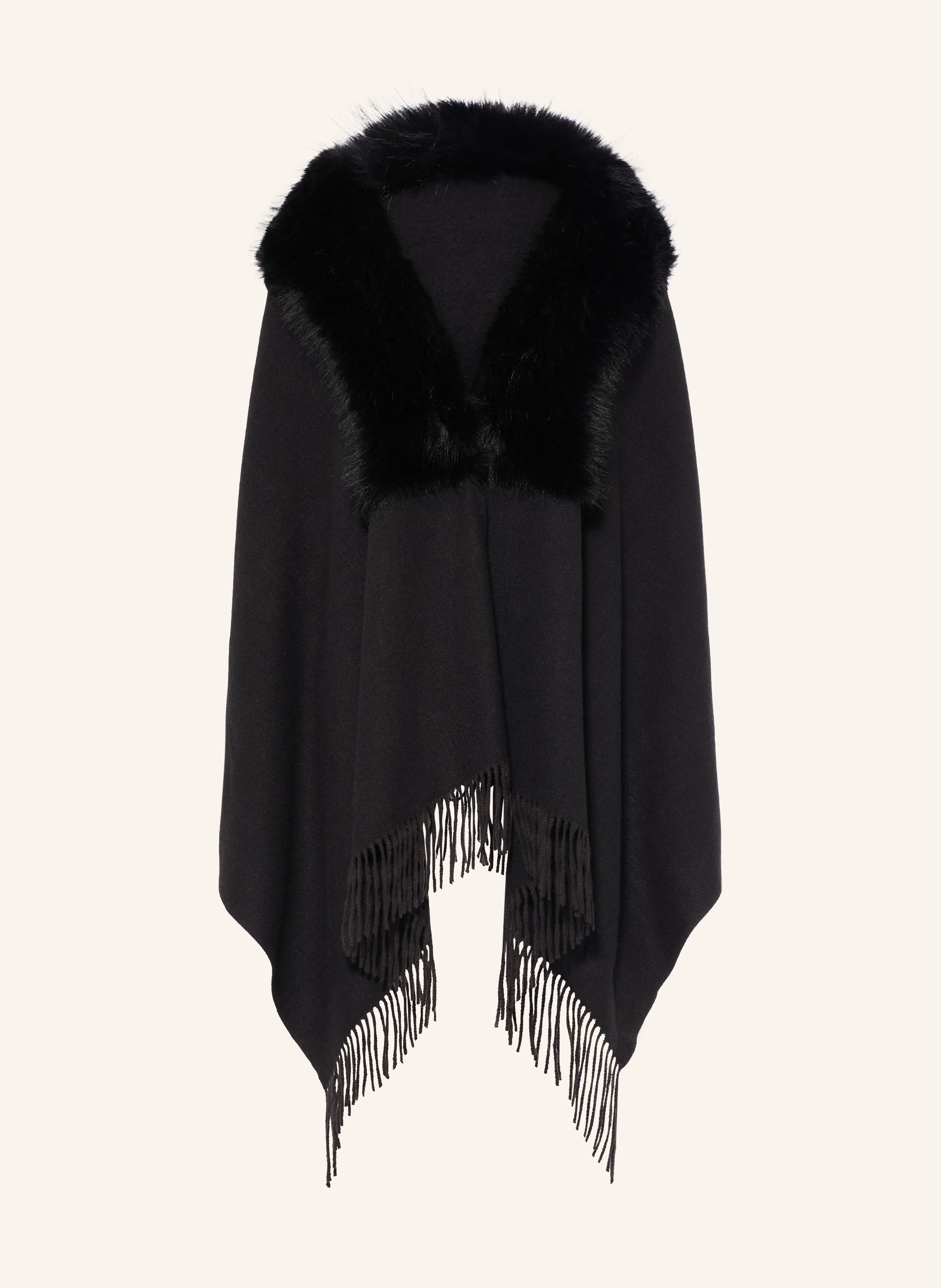 RINO & PELLE Cape WENDY mit Kunstfell
