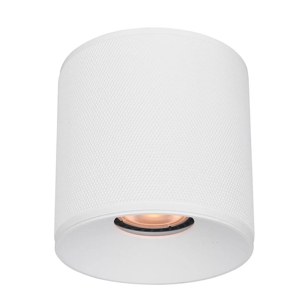 Artdelight plafondlamp Costa - 1 lichts - 10.5 x 10  cm - wit