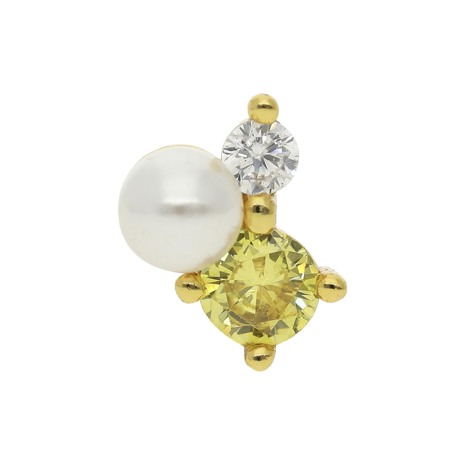 Alberte ørestik, yellow