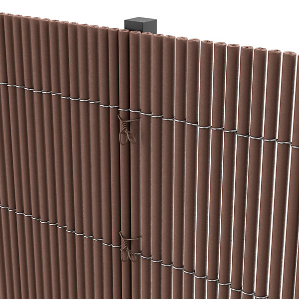 Liens de fixation BV Galva brun x200