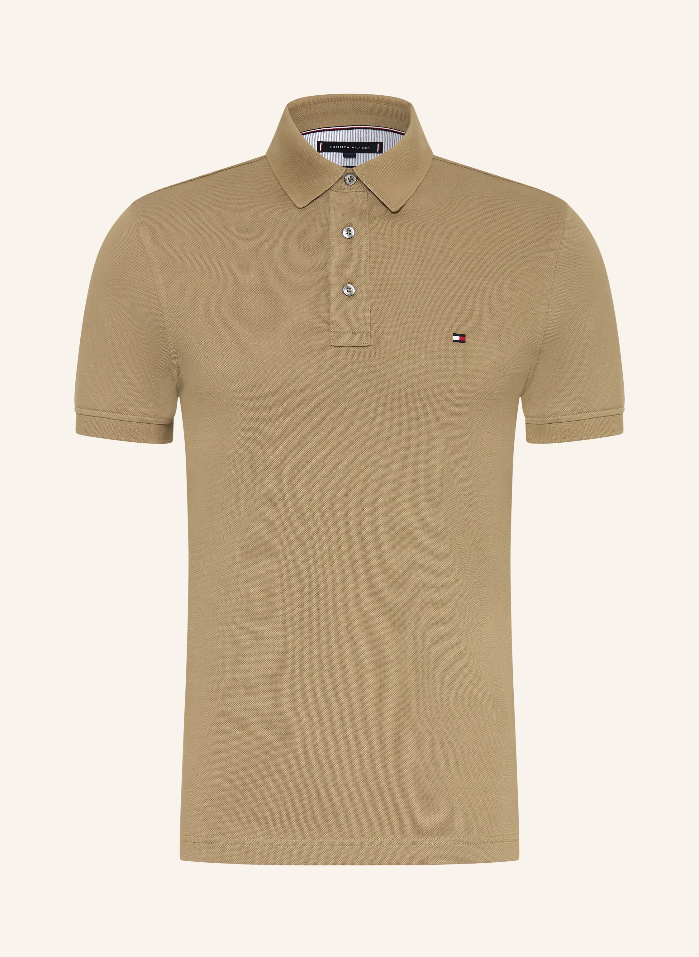 TOMMY HILFIGER Piqué-Poloshirt Slim Fit
