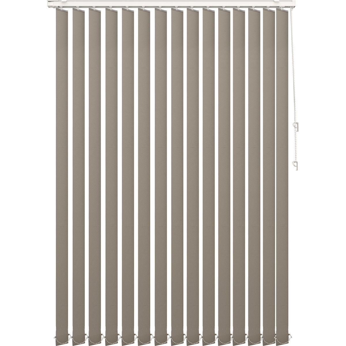Estore Vertical Helsinki Taupe 100x260cm