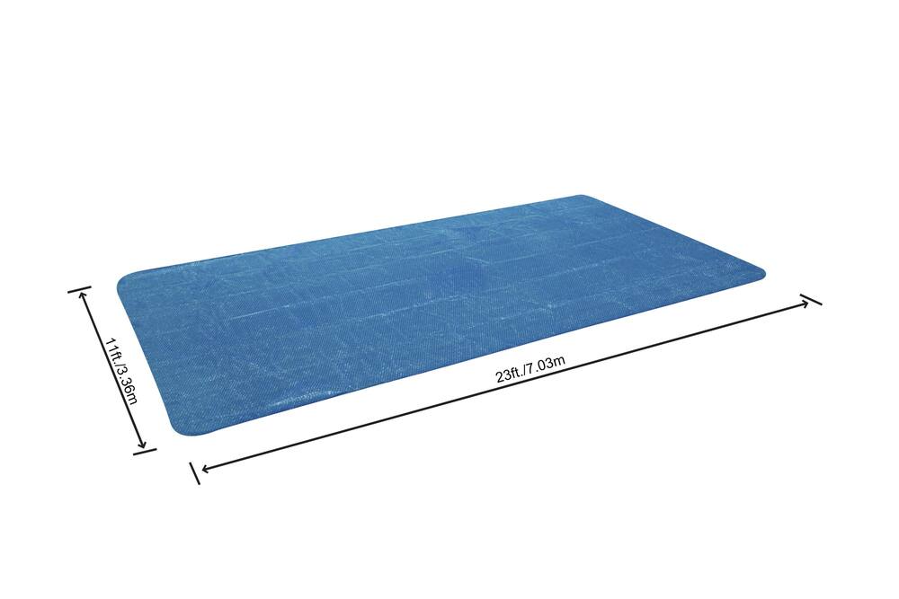 Bestway Flowclear™ Solar Steel Frame Pool Cover,  22-24-ft