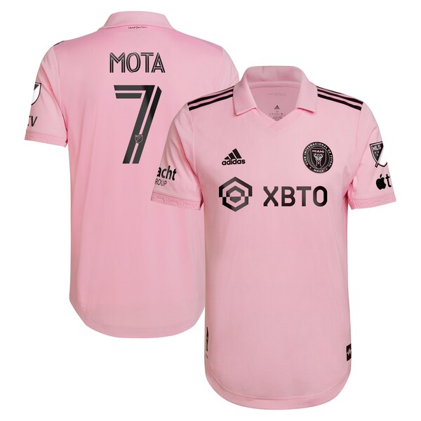 Jean Mota Inter Miami CF adidas 2022 The Heart Beat Kit Authentic Player Jersey - Pink